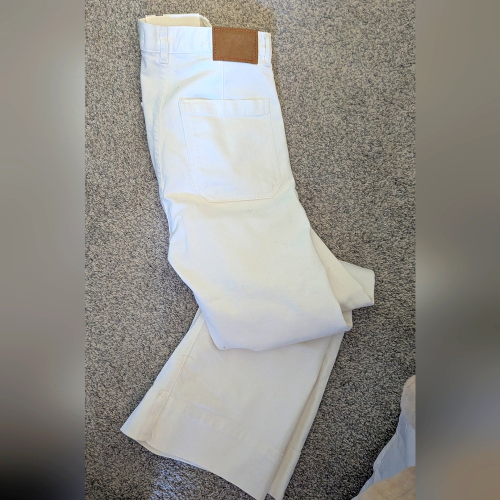 NWT 27 Natural White Tuckernuck jeanerica St. Monica Jeans